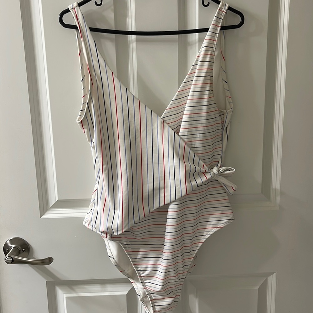 No Boundaries Striped One Piece